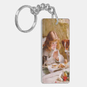 Suspense by Charles Burton Barber キーホルダー (正面左)