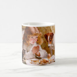 Suspense by Charles Burton Barber コーヒーマグカップ