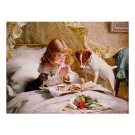 Suspense by Charles Burton Barber ポスター