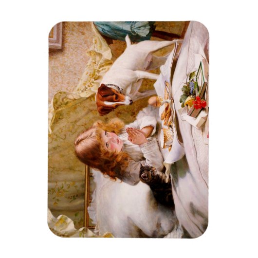 Suspense by Charles Burton Barber マグネット (縦)