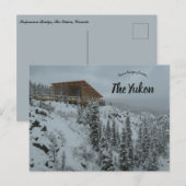 Suspension Bridge The Yukon Canada ポストカード (正面/裏面)