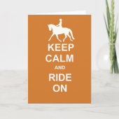 SUSPENSION KEEP CALM Greeting Card サンキューカード (正面)