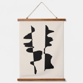 Suspension Murale "Abstrait Dual Face" 吊り下げ型タペストリー