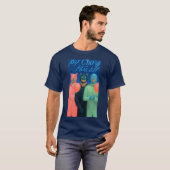 Suspicions guys with balloons tシャツ (正面フル)
