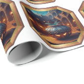 Suspicious Flowerpot Lurks In Courtyard ラッピングペーパー (ロールコーナー)