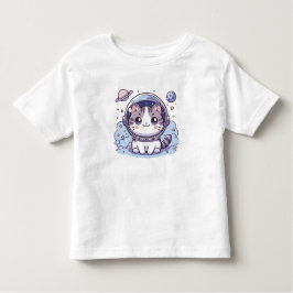 süße niedliche Katze für Mädchen und Kleinkinder トドラーTシャツ