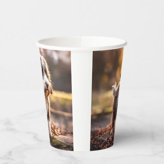 Süßer Aussiedoodle Welpe 紙コップ (左)