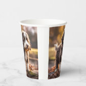 Süßer Aussiedoodle Welpe 紙コップ (右)