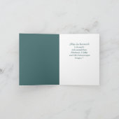 Süßer Collie umringt von Blumen -  カード (内部)