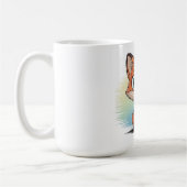 Süßer Fuchs Cartoon | Niedliche Tier Illustration  コーヒーマグカップ (左)