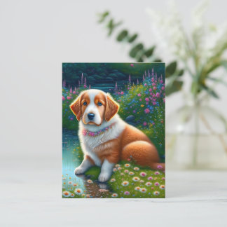 Süßer Hund ポストカード