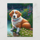 Süßer Hund ポストカード (正面)