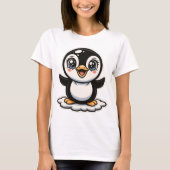 Süßer Kawaii-Babypinguin Tシャツ (正面)