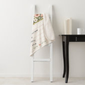 Süßes Baby Hasen Design mit Geburtsdaten Feldern シェルパブランケット (インサイチュ)