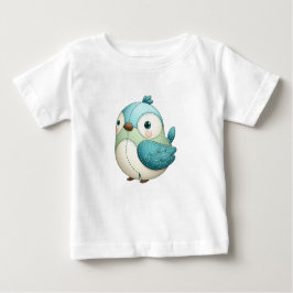 Süßes Babyshirt mit bunten Tieren  ベビーTシャツ