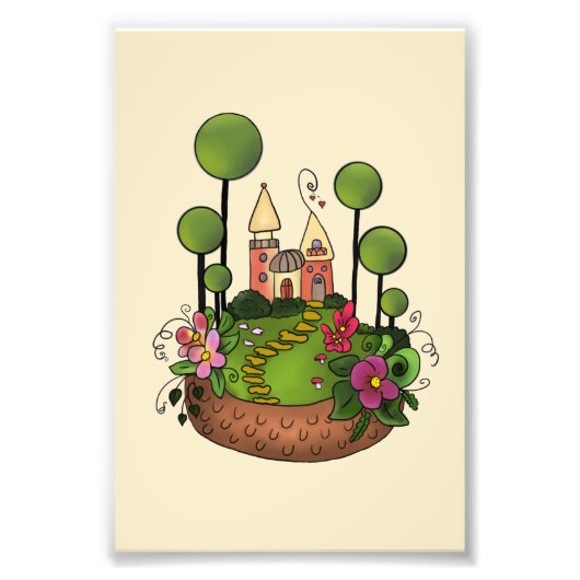 süßes Land  フォトプリント (正面)