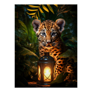 Süßes Leopardenkind ポスター