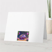 Süßes Nilpferd zum Geburtstag カード (裏面)