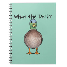 Süßes Notizbuch mit Ente ノートブック
