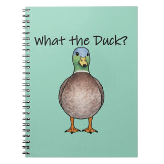 Süßes Notizbuch mit Ente ノートブック