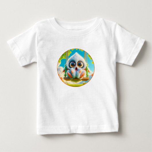 Süsses Yeti tierchen ベビーTシャツ (正面)