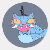 Sussy and Derpy  ラウンドシール (正面)