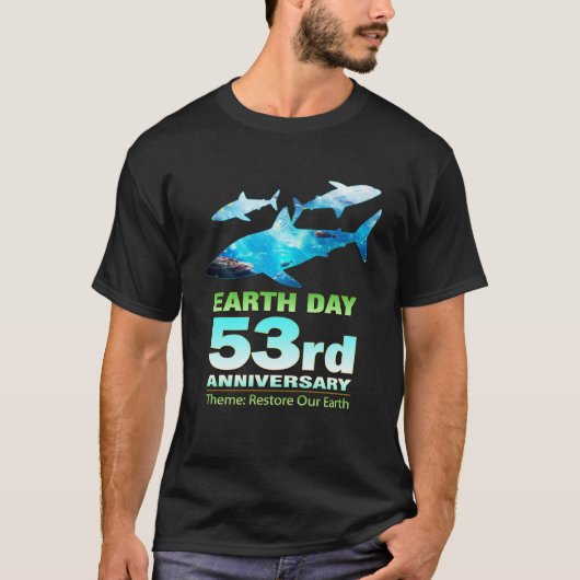 Sustainability and Ecology Earth Day Tシャツ (正面)