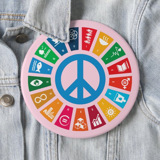 Sustainability Goals Advocacy Community Action 缶バッジ (インサイチュ)