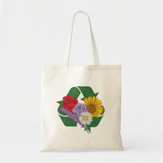 Sustainable Floral Harmony | Eco-Friendly Nature  トートバッグ