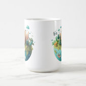 Sustainable Global City EcoFriendly Urban Landscap モーフィングマグカップ (中央)