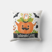 SustainableLiving | ExDesigner | Halloween クッション (裏面)