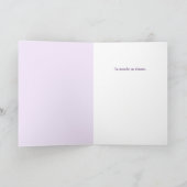 Susurro de Flores – Tarjeta de condolencias カード (内部)