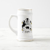 Sutcliffeの家紋 ビールジョッキ (左)