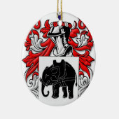 Sutcliffeの紋章付き外衣 セラミックオーナメント (右)