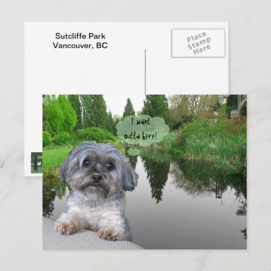 Sutcliffe Park, Vancouver, BCはがき ポストカード (正面/裏面)