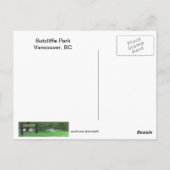 Sutcliffe Park, Vancouver, BCはがき ポストカード (裏面)