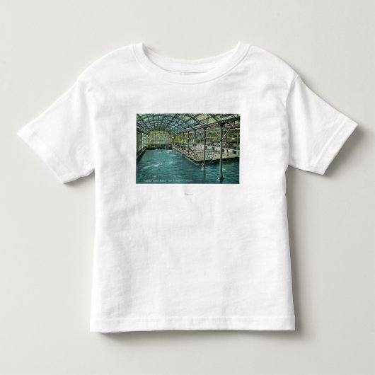 Sutroの屋内浴室の内部の概観 トドラーTシャツ (正面)
