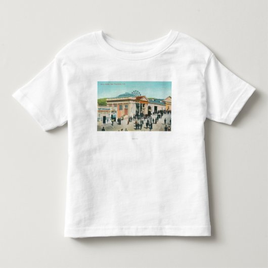 Sutroの浴室の外観 トドラーTシャツ (正面)