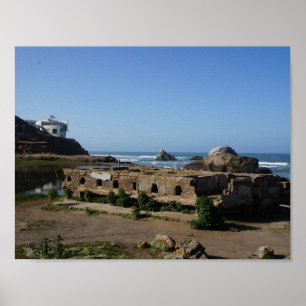 Sutro Burs Ruins - San Francisco Poster ポスター