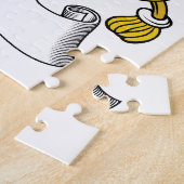 Suttonの家紋 ジグソーパズル (側面)