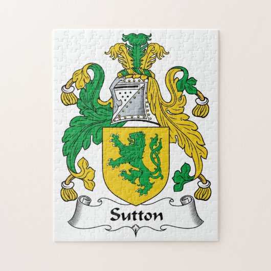 Suttonの家紋 ジグソーパズル (縦)