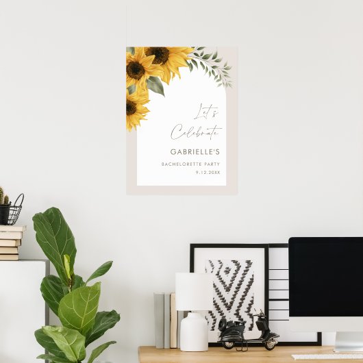 SUTTONひまわりバチェロレッテへようこそ18x24 ポスター (ホームオフィス)