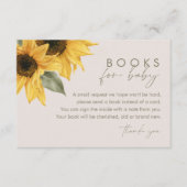 SUTTONひまわり本ベビー エンクロージャーカード (正面)