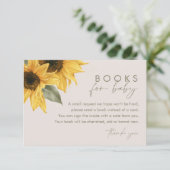 SUTTONひまわり本ベビー エンクロージャーカード (スタンド正面)