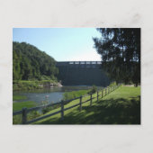 Sutton Dam on Elk River, Sutton, West Virgina ポストカード (正面)