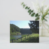 Sutton Dam on Elk River, Sutton, West Virgina ポストカード (スタンド正面)