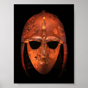 Sutton Hoo helmet ポスター