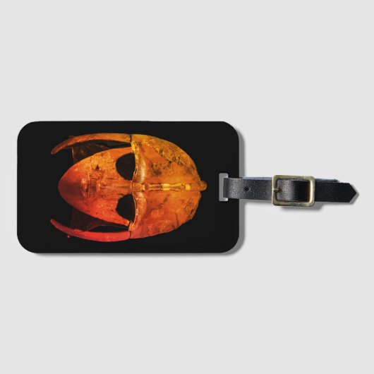 Sutton Hoo helmet ラゲッジタグ (正面横)