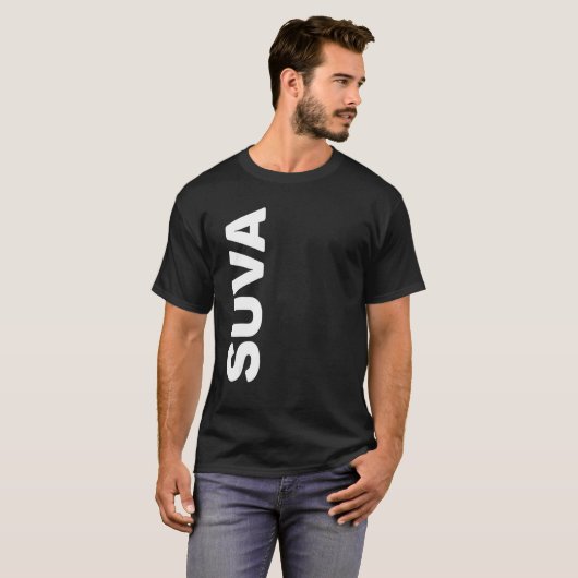 Suva垂直文字 Tシャツ (正面フル)