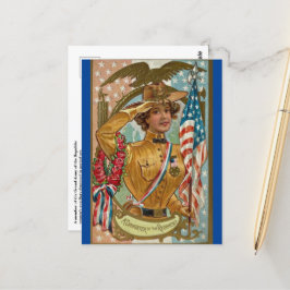 SUVCWに対する女性補助機能 ポストカード